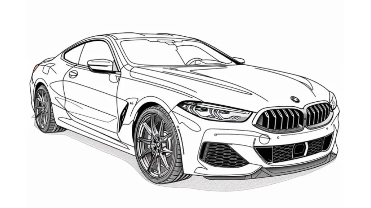 Coloriage BMW 1