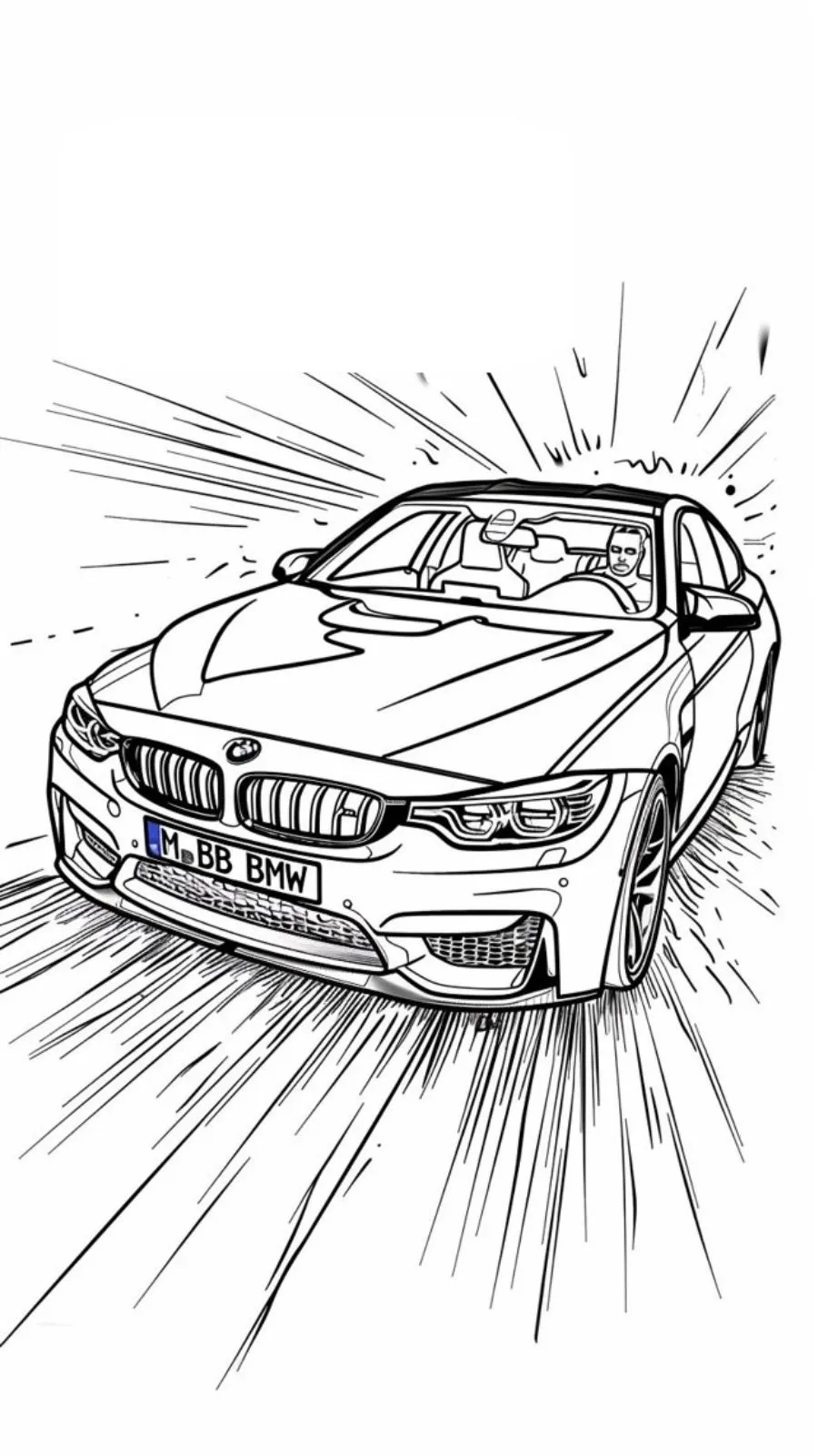 Coloriage BMW