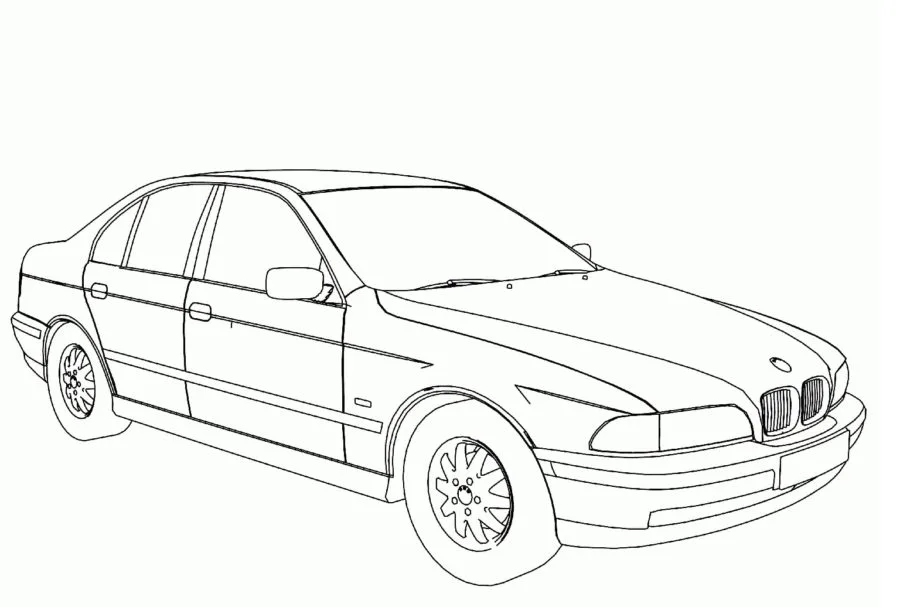 Coloriage BMW 35