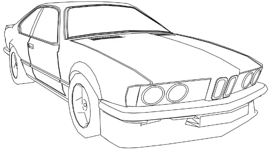 Coloriage BMW 37