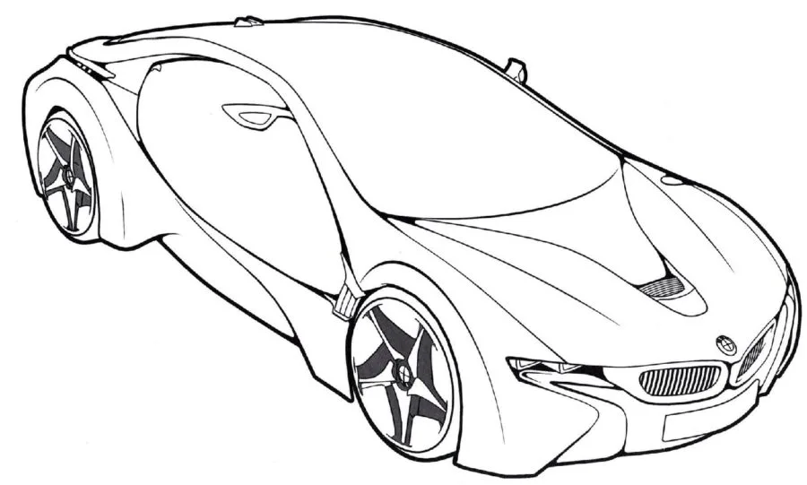 Coloriage BMW 36