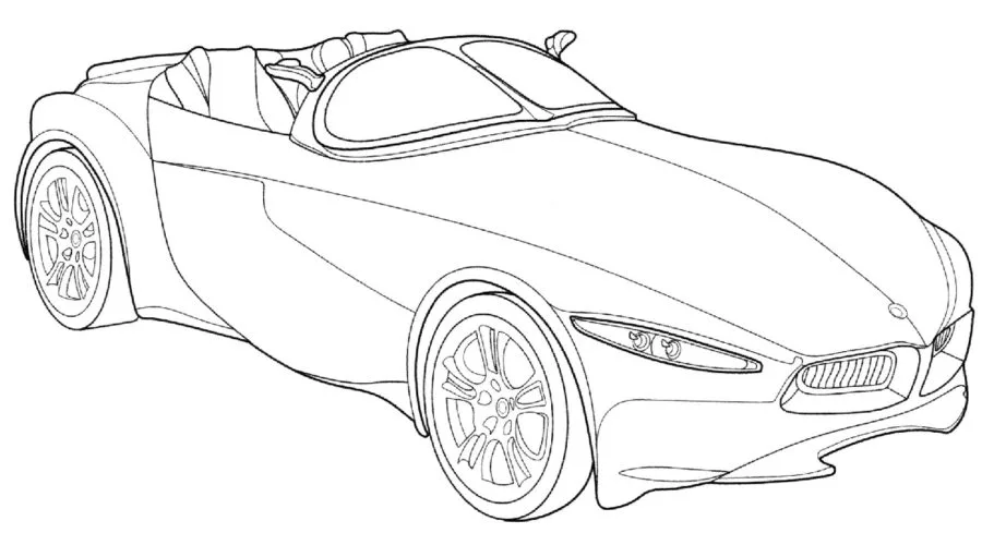 Coloriage BMW 39