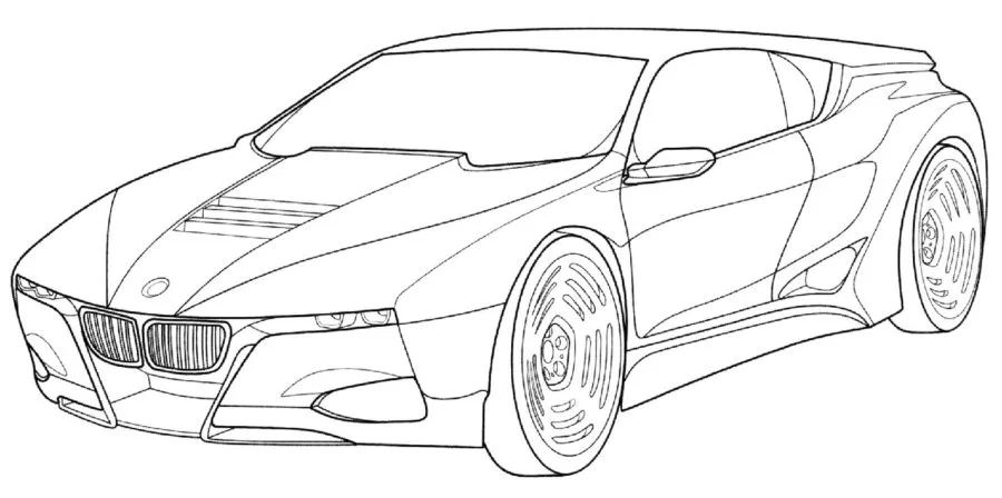 Coloriage BMW 38