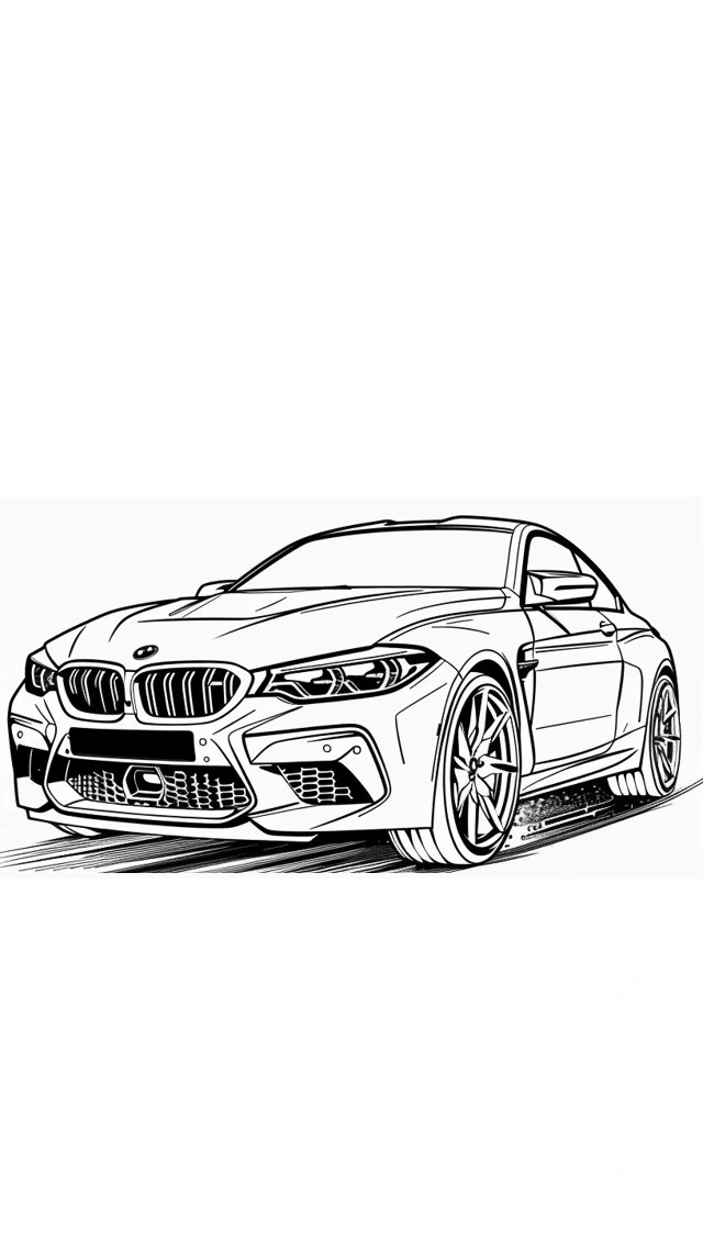 Coloriage BMW 24