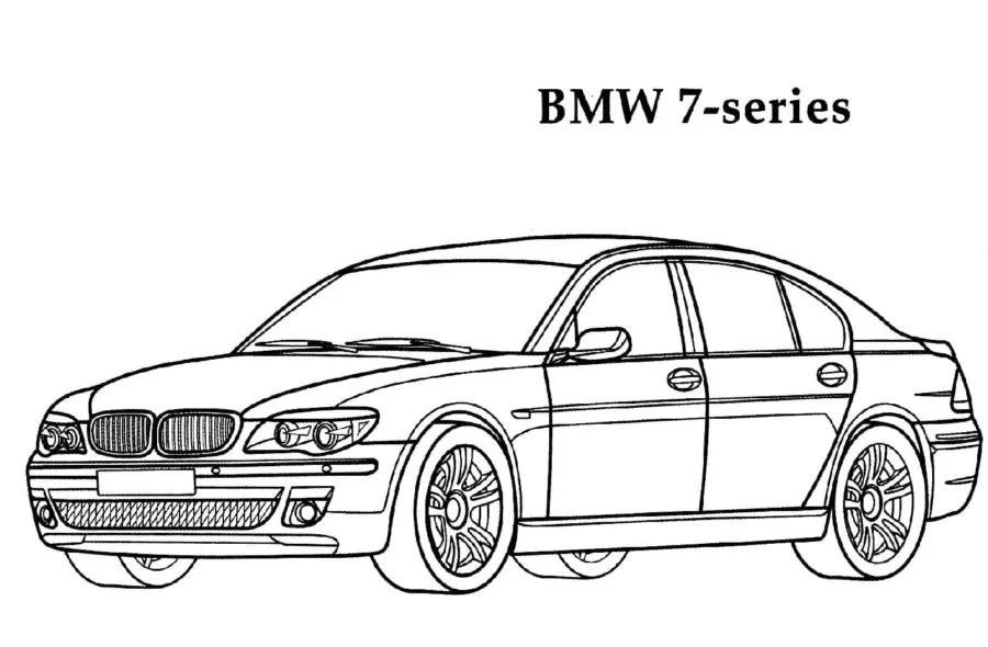 Coloriage BMW 17