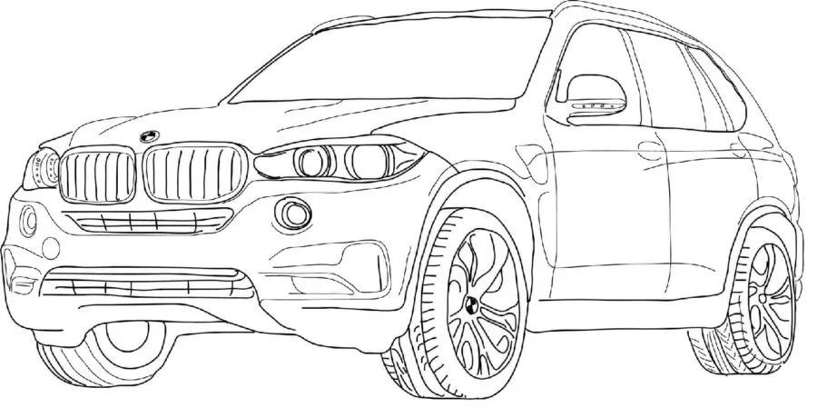 Coloriage BMW 16