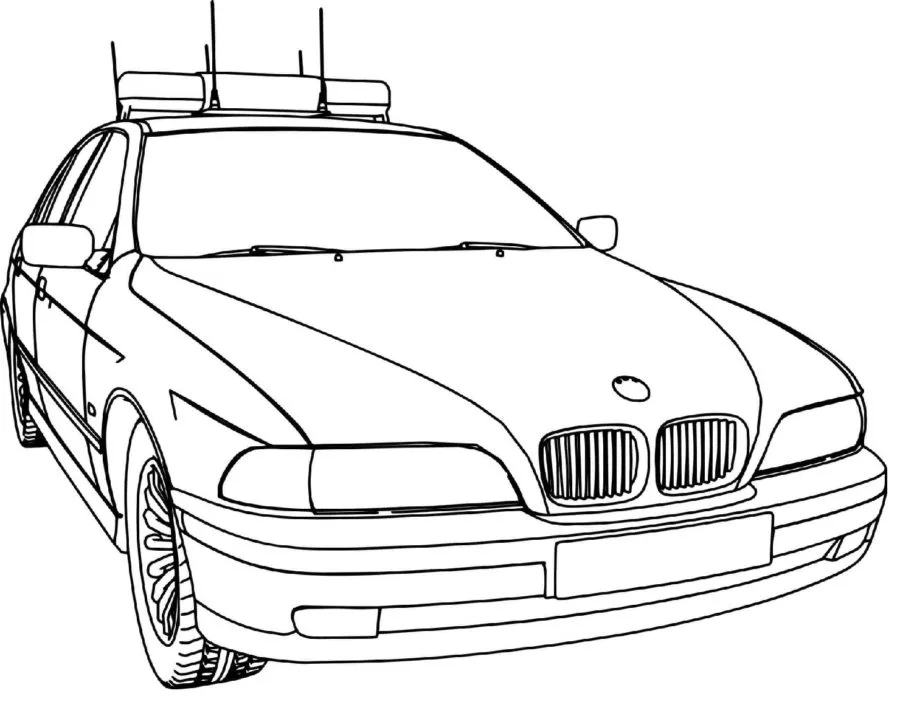 Coloriage BMW 18