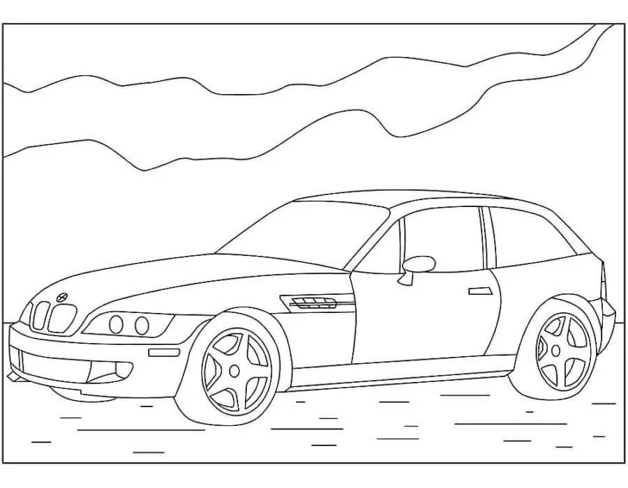 Coloriage BMW 21