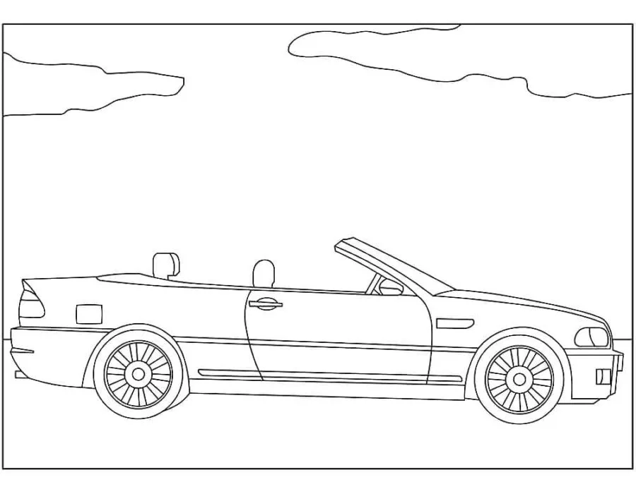 Coloriage BMW 5