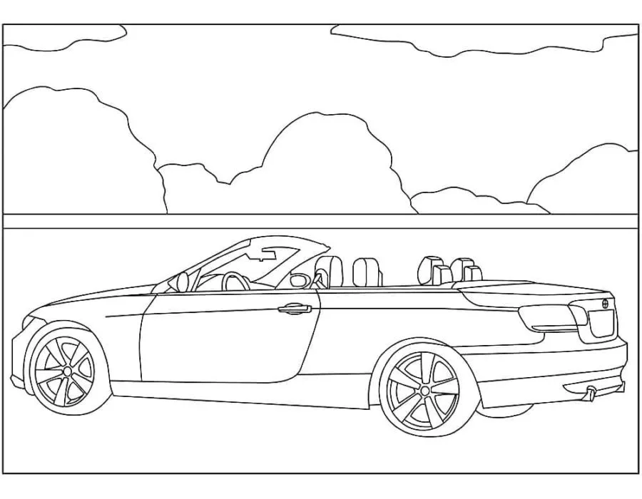 Coloriage BMW 61