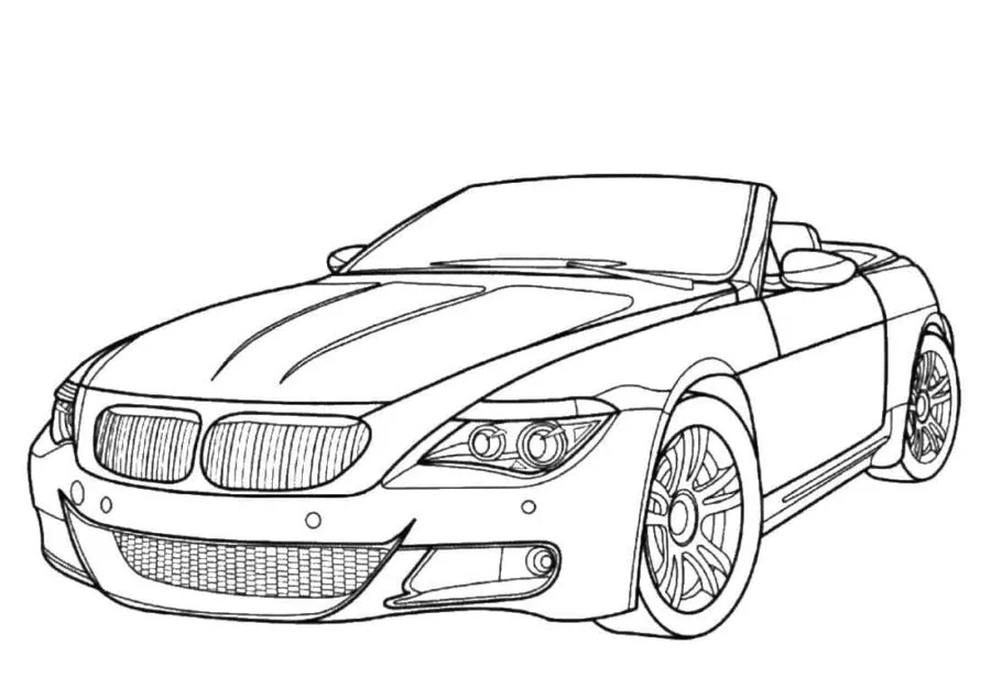 Coloriage BMW 57