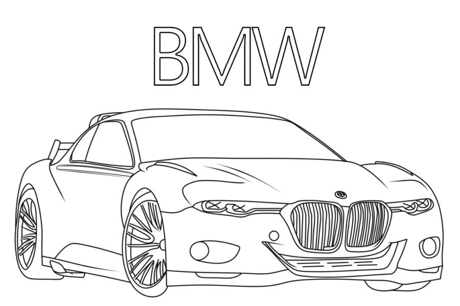 Coloriage BMW 27