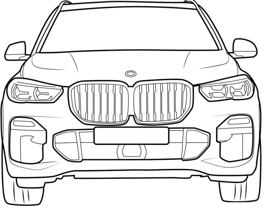 Coloriage BMW 51