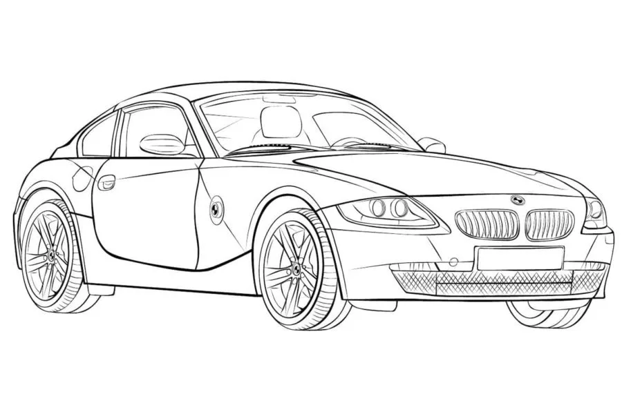 Coloriage BMW 50