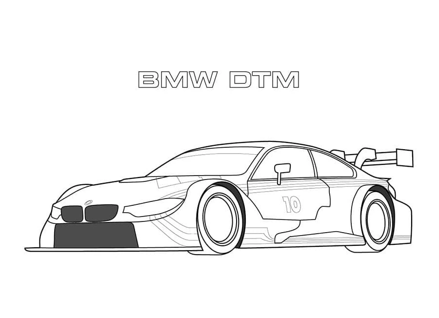 Coloriage BMW 49