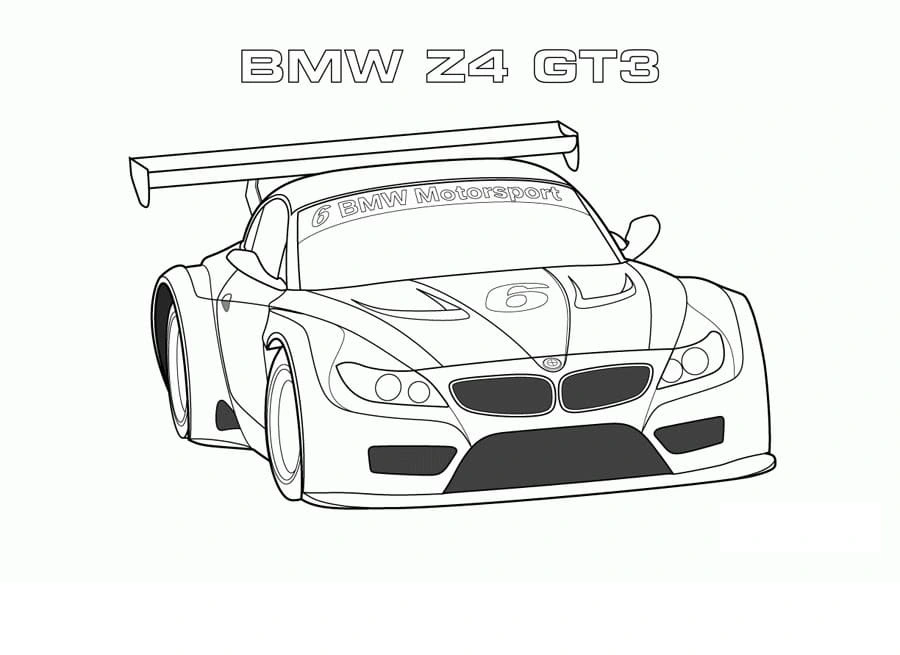 Coloriage BMW 46