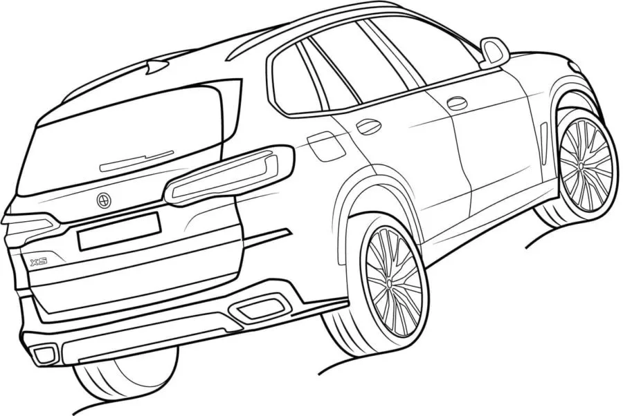 Coloriage BMW 47