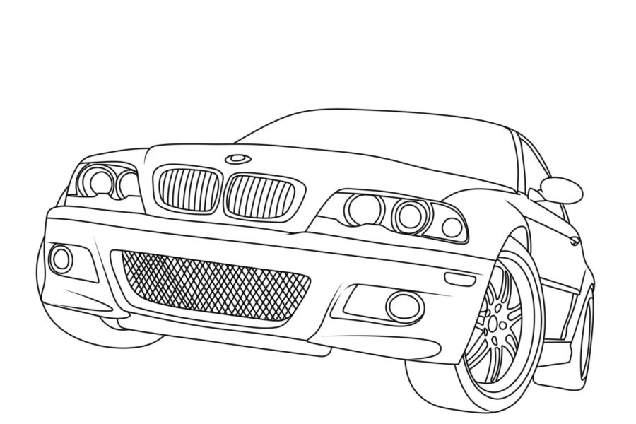 Coloriage BMW 44