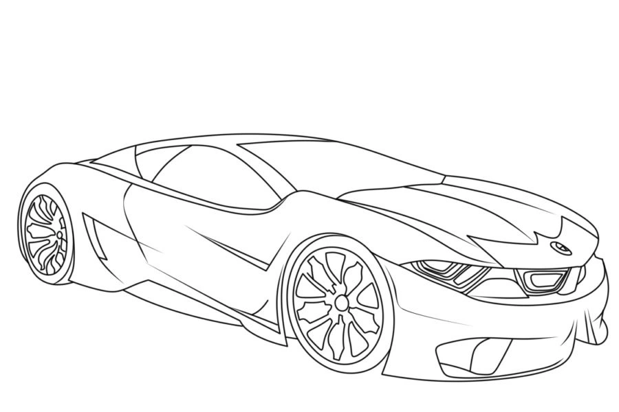 Coloriage BMW 28