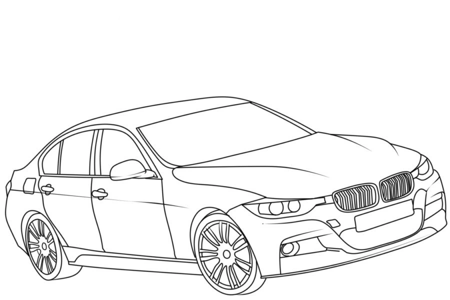 Coloriage BMW 62