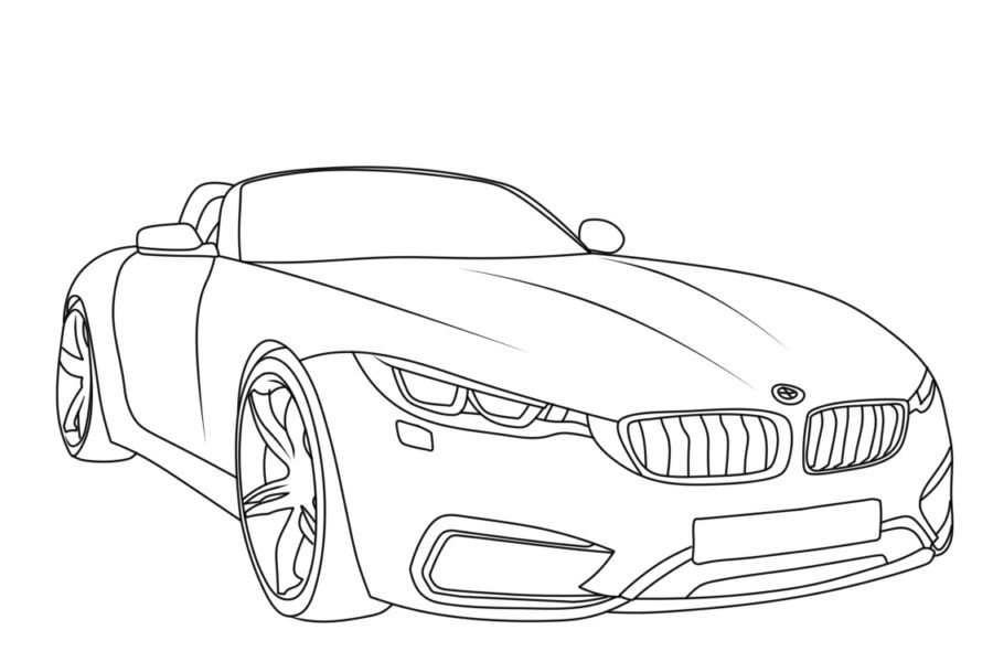 Coloriage BMW 30