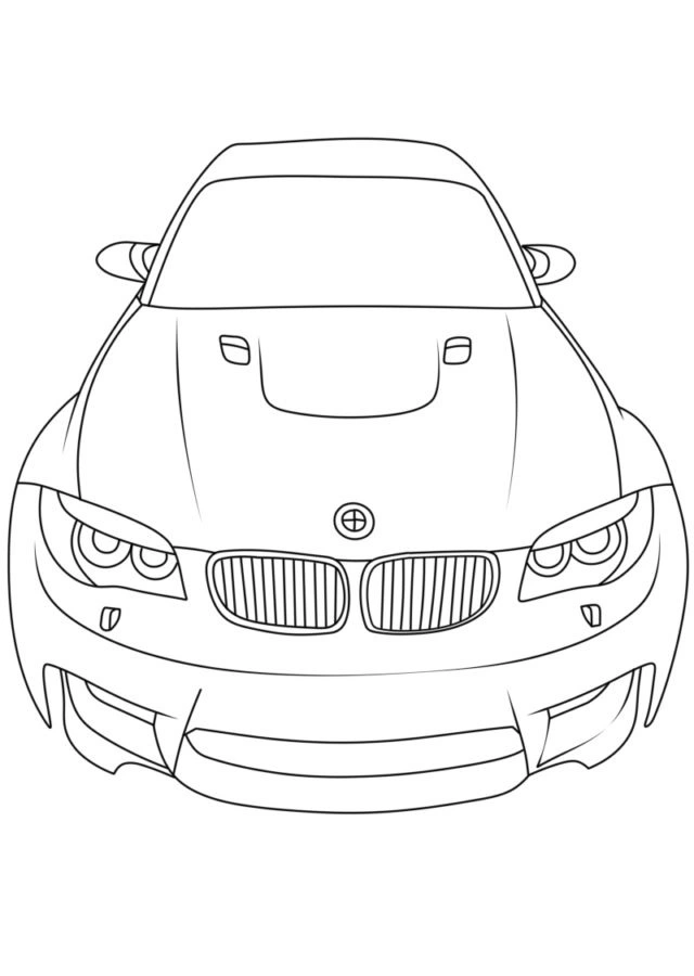 Coloriage BMW 29