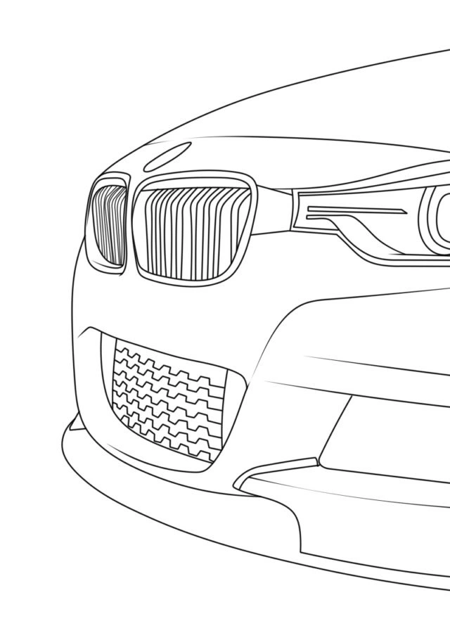 Coloriage BMW 32