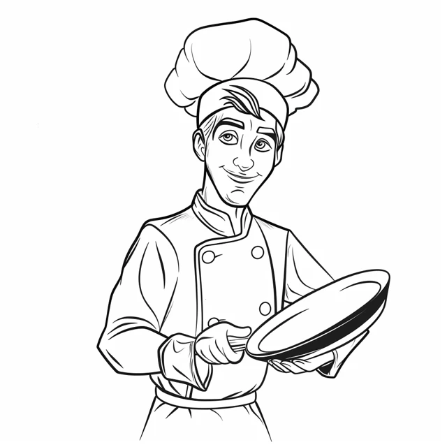 Coloriage Chef 2