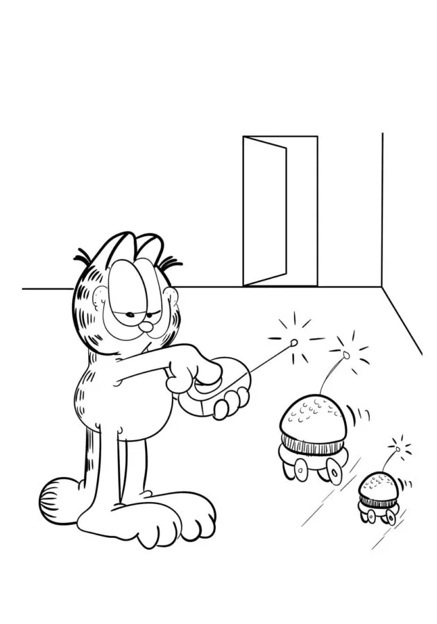 Coloriage Hamburger 27