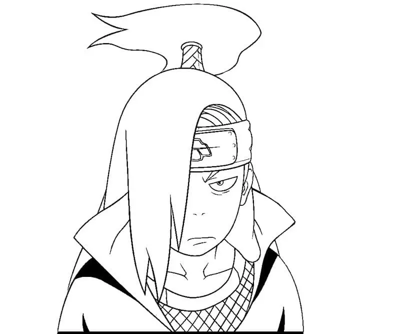 Coloriage Naruto 48