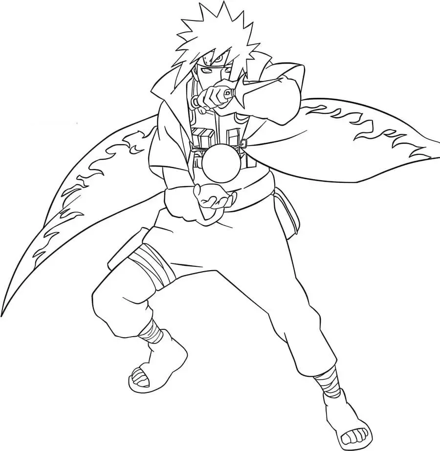 Coloriage Naruto 37