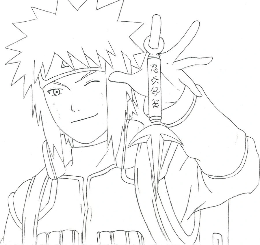 Coloriage Naruto 33