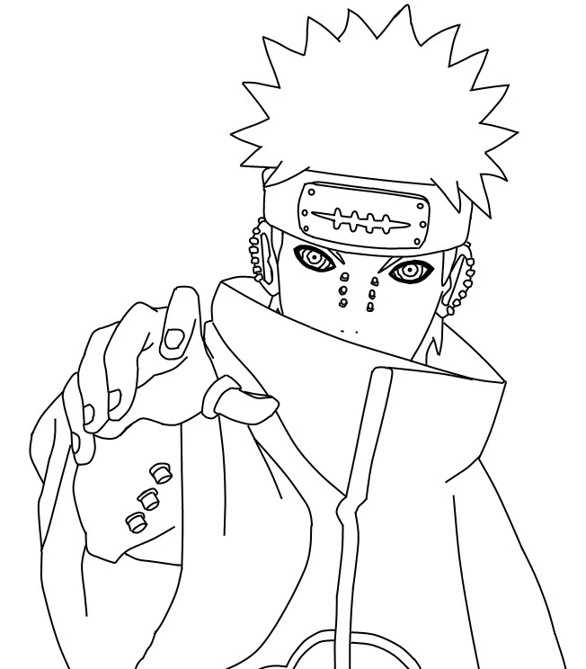 Coloriage Naruto 30