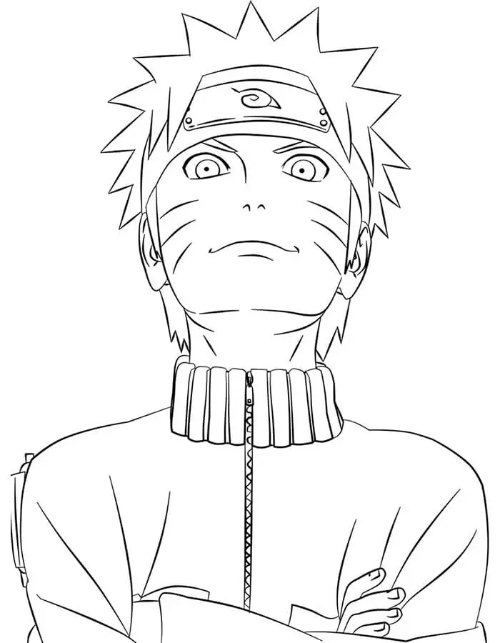 Coloriage Naruto 10