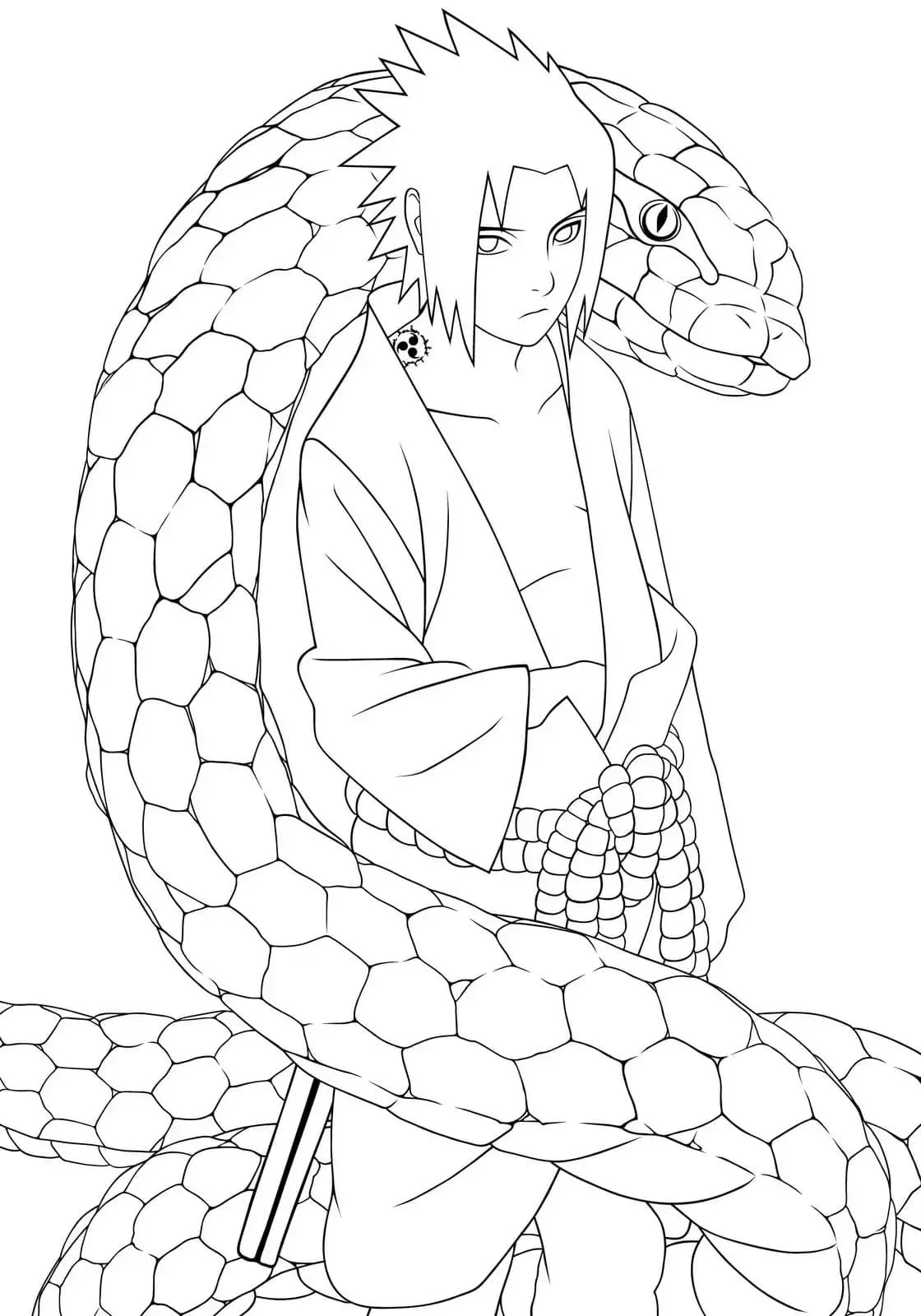 Coloriage Naruto 126