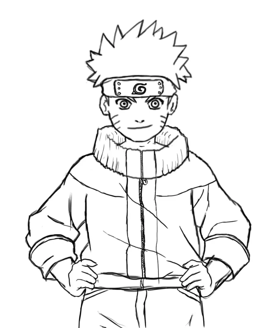 Coloriage Naruto 117