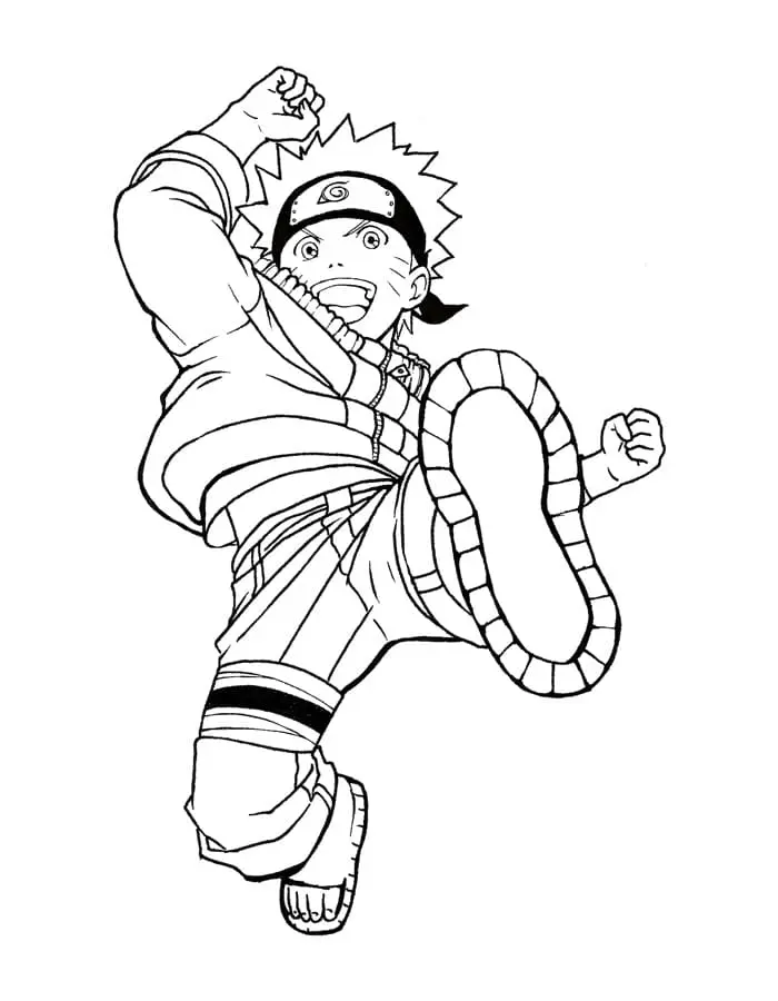 Coloriage Naruto 112