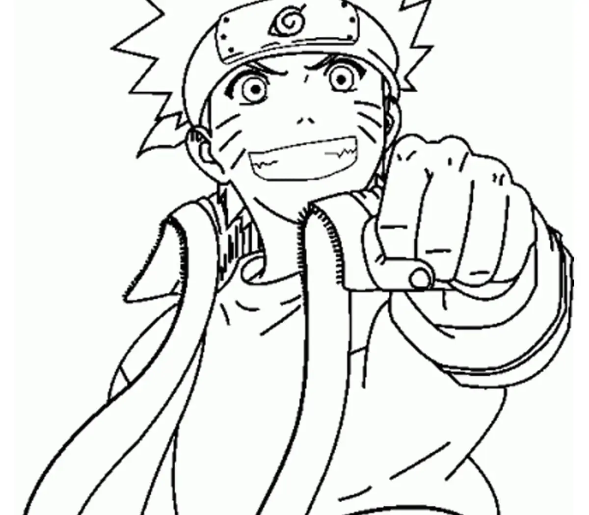 Coloriage Naruto 107