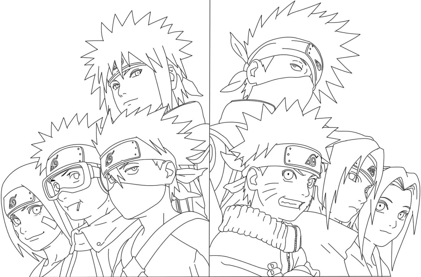 Coloriage Naruto 106