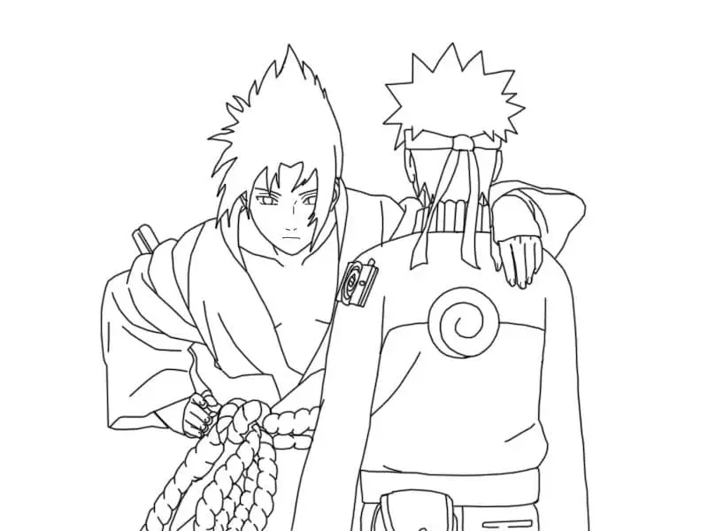 Coloriage Naruto 103