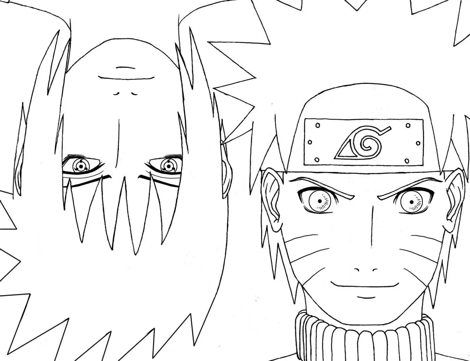 Coloriage Naruto 102