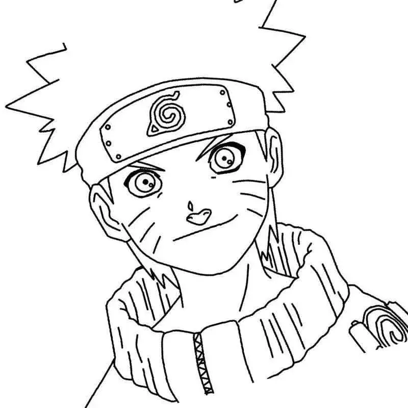 Coloriage Naruto 100