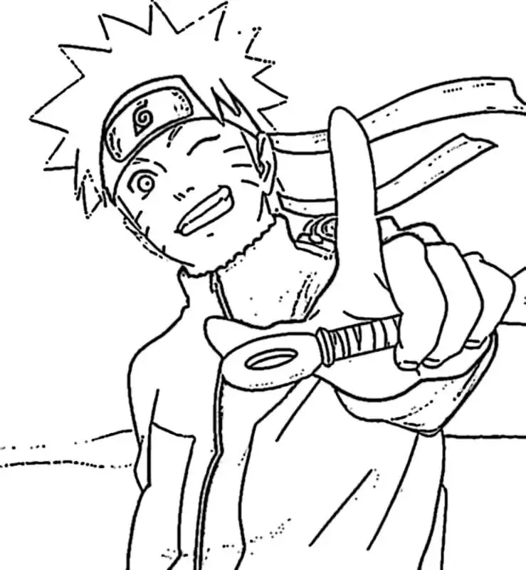 Coloriage Naruto 94