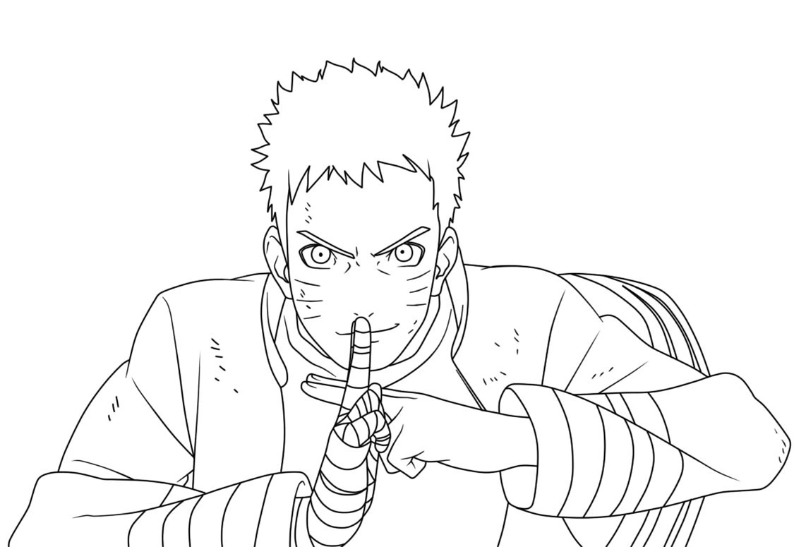 Coloriage Naruto 82