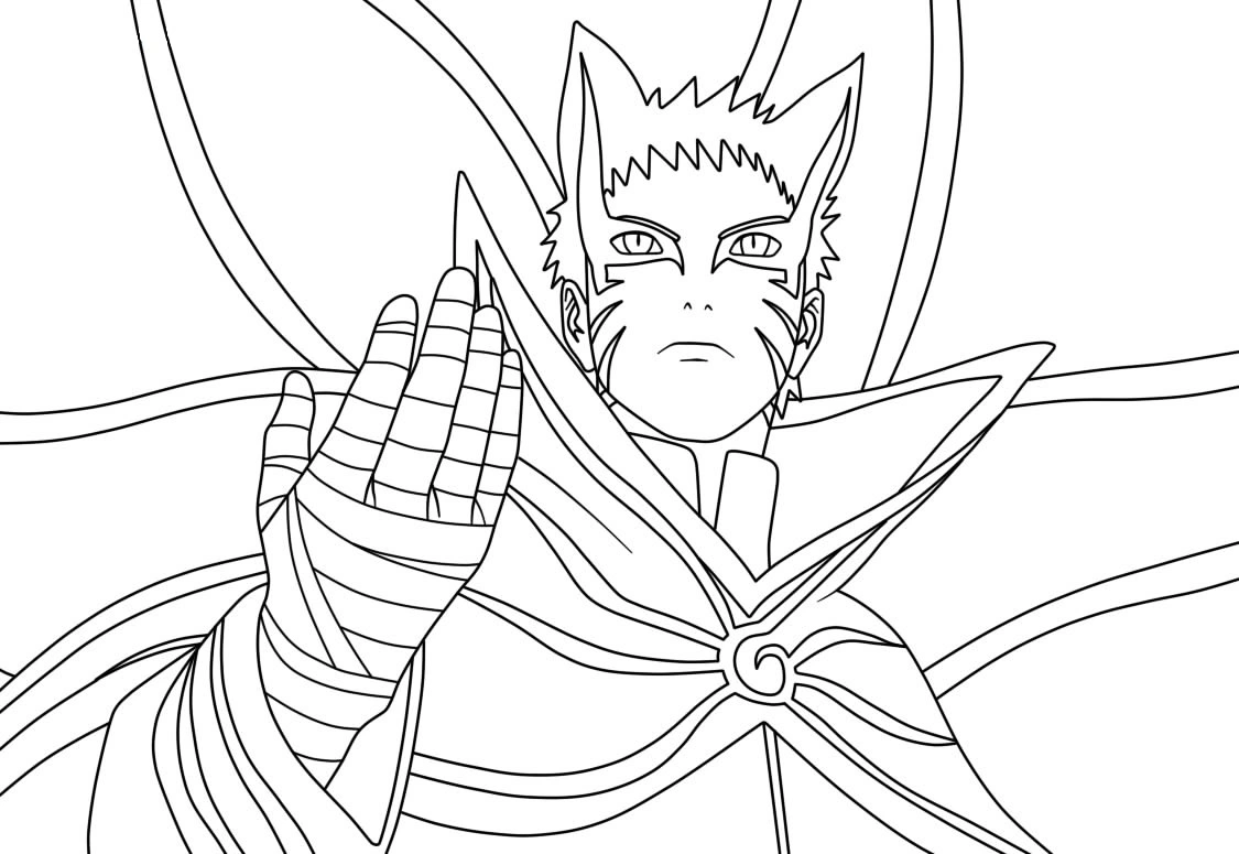 Coloriage Naruto 80