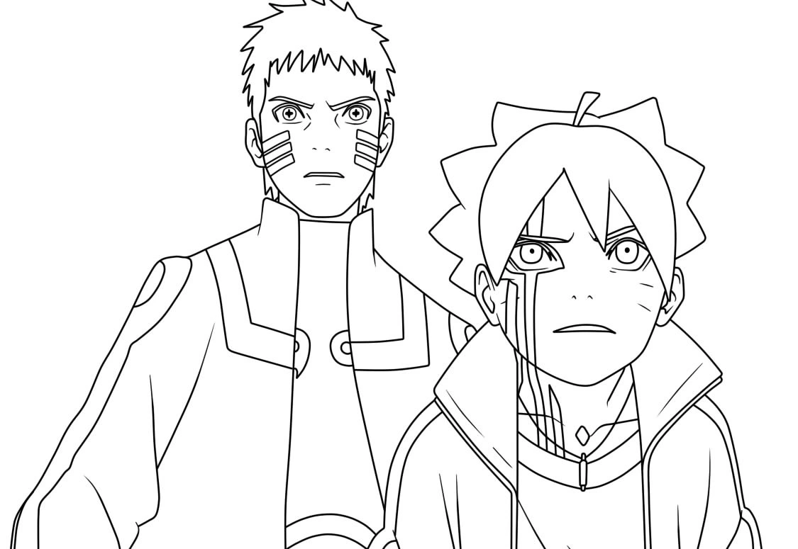 Coloriage Naruto 79