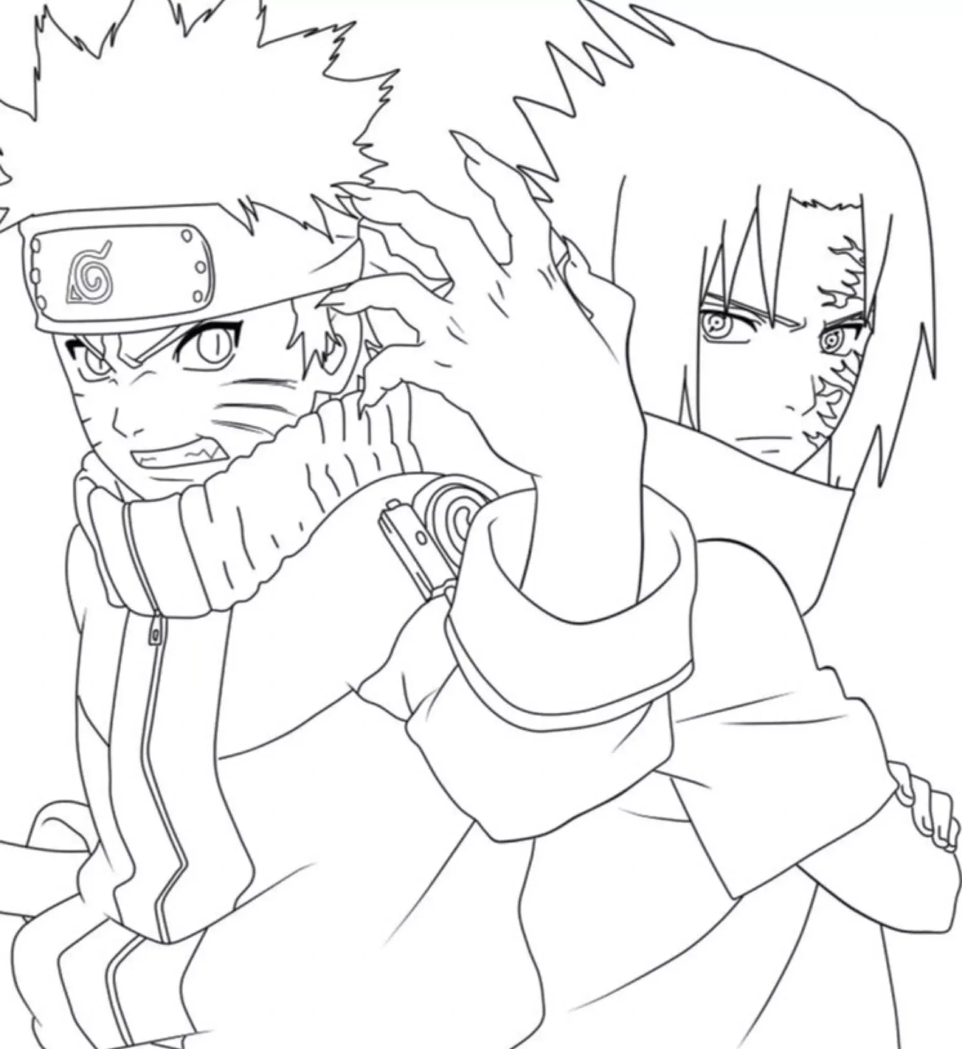 Coloriage Naruto 61