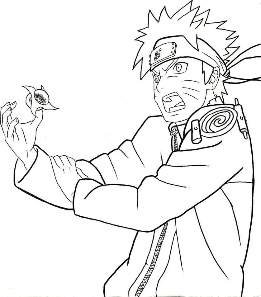 Coloriage Naruto 53