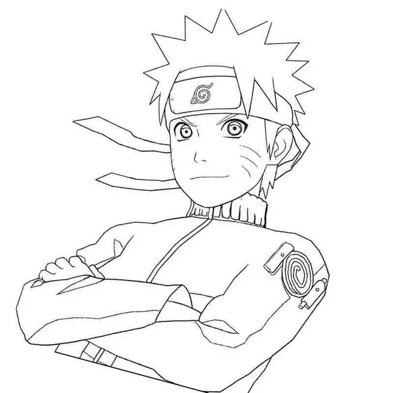 Coloriage Naruto 52