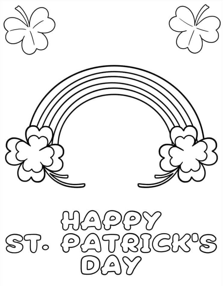 Coloriage Saint Patrick 11